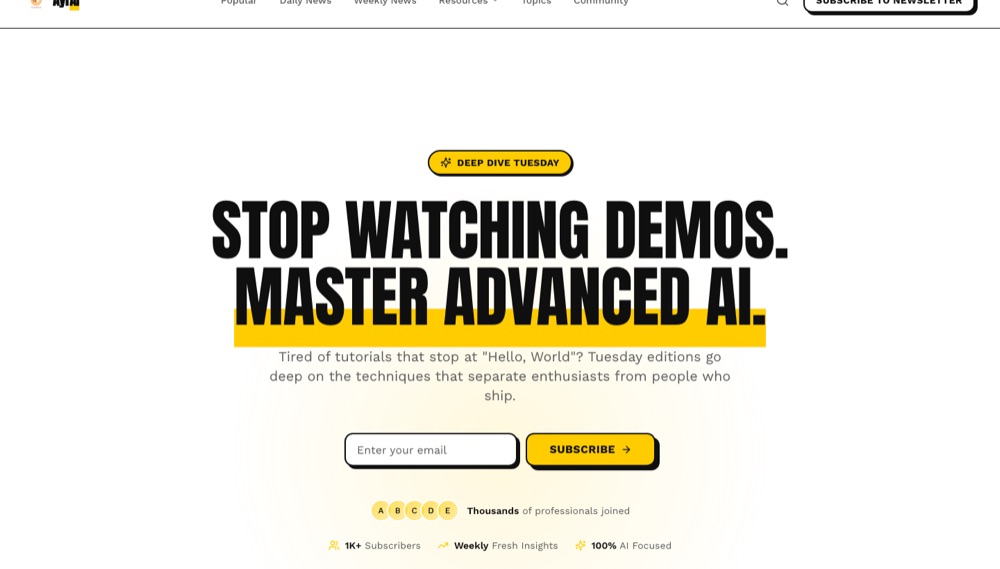 AyrAI home page